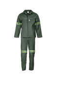 Bottle Green Acid Resistant Conti Suit with Reflective