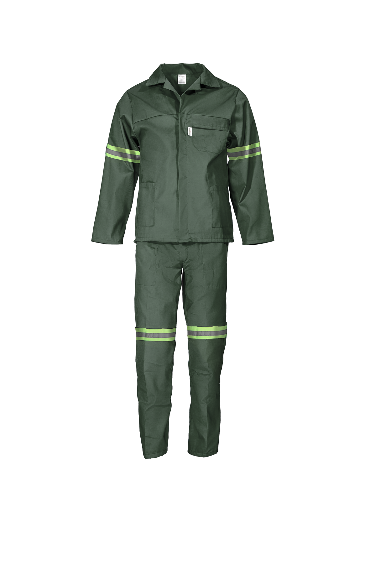 Bottle Green Acid Resistant Conti Suit with Reflective