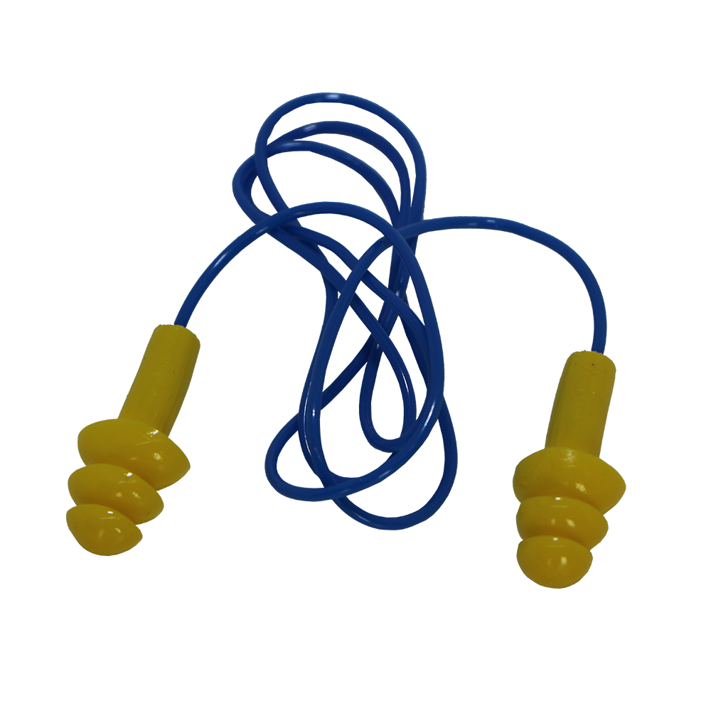 Ear Plug Tri Flange, Re-usable