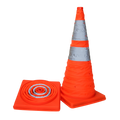 Foldaway Traffic Cone 450mm