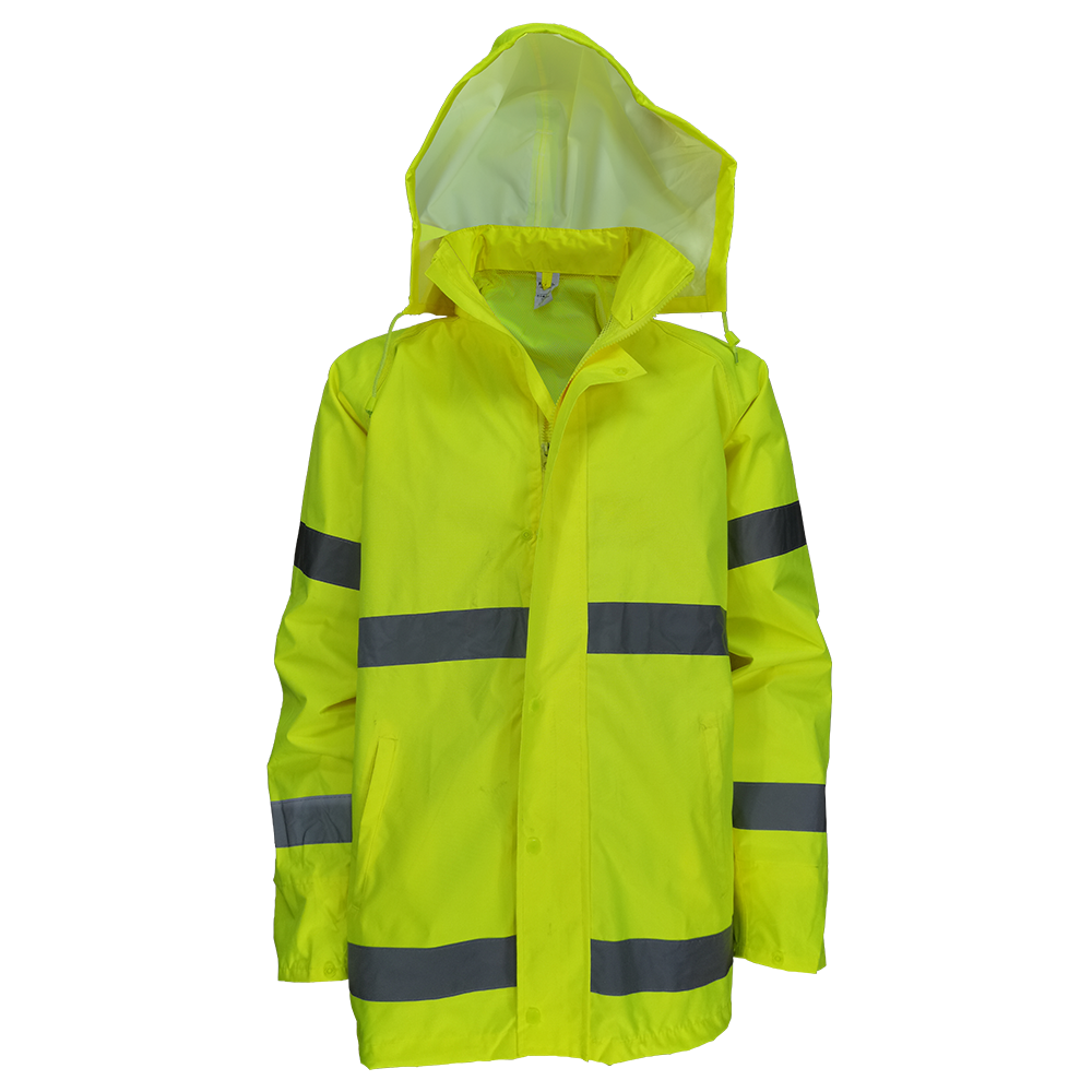 Premium Rain Jacket with Lining Lime